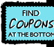 Find Coupons at the bottom