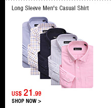 Long Sleeve Men's Casual Shirt