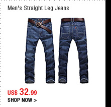 Men's Straight Leg Jeans