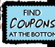 Find Coupons at the bottom
