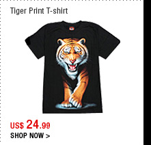 Tiger Print T-shirt