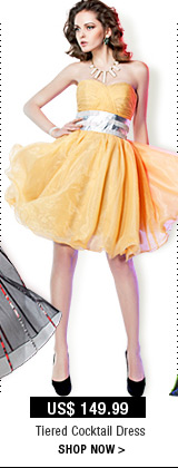Tiered Cocktail Dress