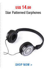 Star Patterned Earphones