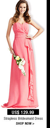 Strapless Bridesmaid Dress