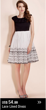 Lace Lined Dress