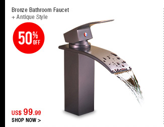 Bronze Bathroom Faucet