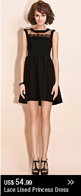 Lace Lined Princess Dress