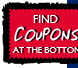 Find Coupons at the bottom