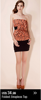 Folded Strapless Top