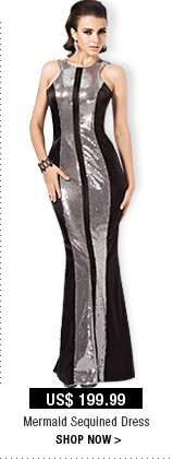 Mermaid Sequined Dress