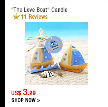 "The Love Boat" Candle
