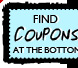 Find Coupons at the bottom