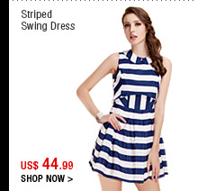 Striped Swing Dress