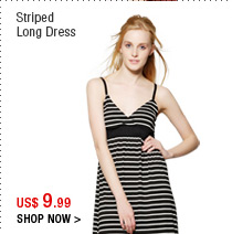 Striped Long Dress