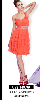 A-Line Cocktail Dress