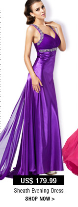 Sheath Evening Dress