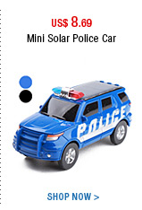 Mini Solar Police Car