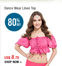 Dance Wear Linen Top