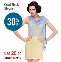 Cowl Neck Blouse