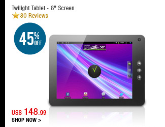 Twilight Tablet - 8" Screen