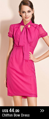 Chiffon Bow Dress