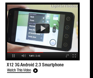 X12 3G Android 2.3 Smartphone