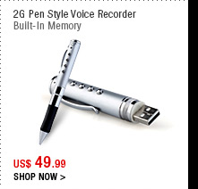2G Pen Style Voice Recorder 