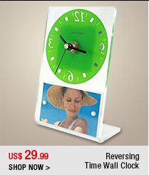 Reversing Time Wall Clock