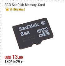 8GB SanDisk Memory Card