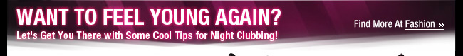 Want To Feel Young Again? 