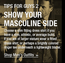 Show Your Masculine Side 