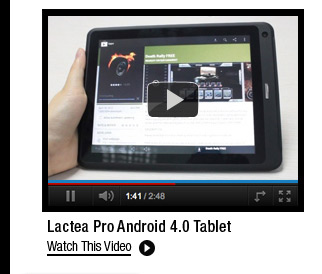 Lactea Pro Android 4.0 Tablet