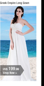 Greek Empire Long Gown