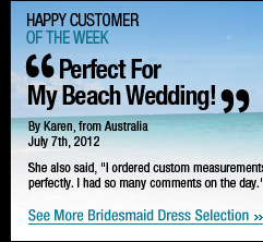 Perfect For My Beach Wedding