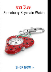 Strawberry Keychain Watch