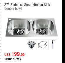 27" Stainless Steel Kitchen Sink