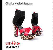 Chunky Heeled Sandals