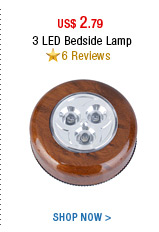 3 LED Bedside Lamp