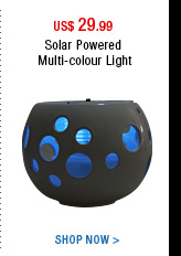 Solar Powered Multi-colour Light