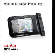Waterproof Leather iPhone Case 