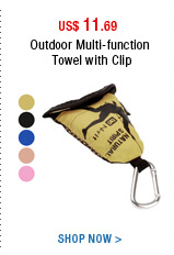 Outdoor Multi-function Towel with Clip
