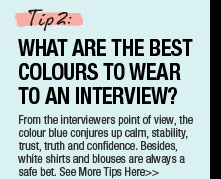 What Are The Best Colours To Wear To An Interview?