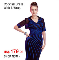 Cocktail Dress With A Wrap