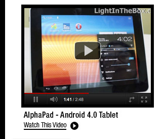 AlphaPad - Android 4.0 Tablet