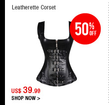Leatherette Corset