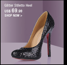 Glitter Stiletto Heel