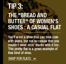 The Bread and Butter of Women's Shoes: A Casual Flat