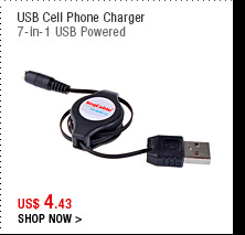 USB Cell Phone Charger
