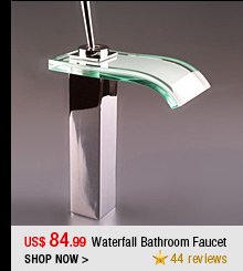 Waterfall Bathroom Sink Faucet