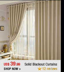 Solid Blackout Curtains